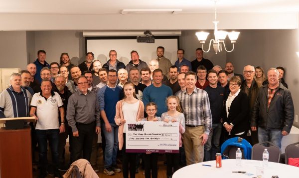 100 men who care Scugog Donation