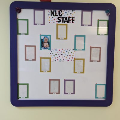 New Life Centre Staff Board still under construction