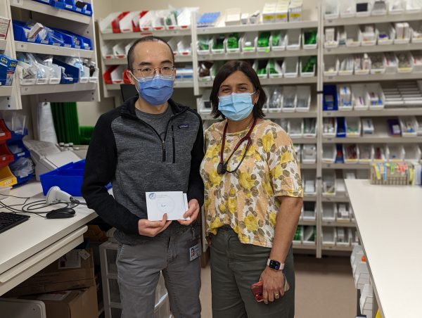 Byron Tsang and Amita Dayal
