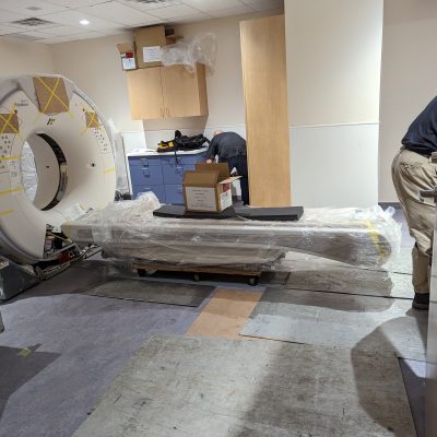 Ct being installed