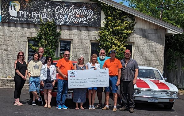 Roar by the Shores Cheque Presentation July 2023